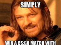 one does not simply win a csgo match with russians