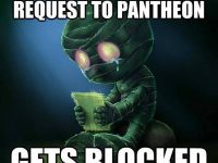 sends a friend request to pantheon
