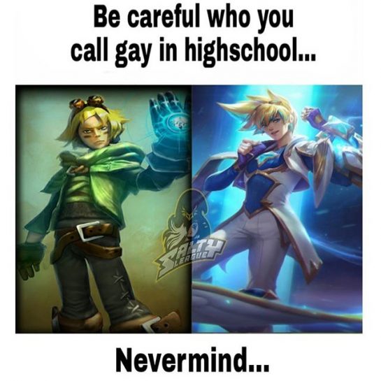 League of Legends gay