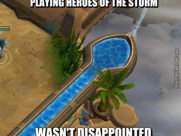 Playing heroes of the storm