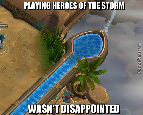 Playing heroes of the storm