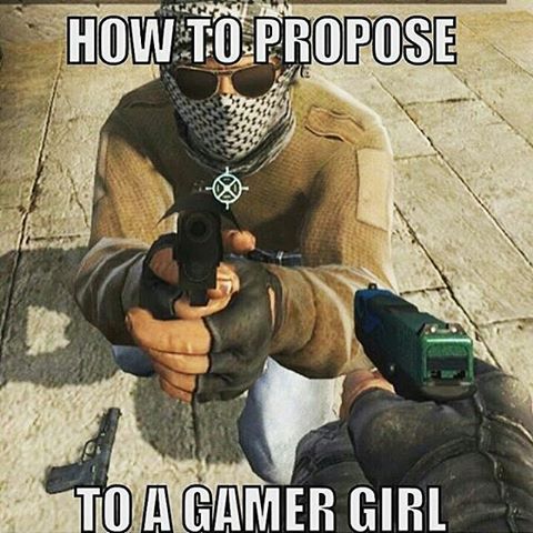how to propose to a gamer girl