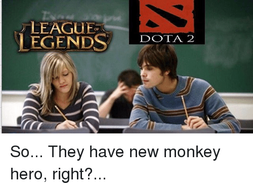 so.. they have new monkey hero, right?