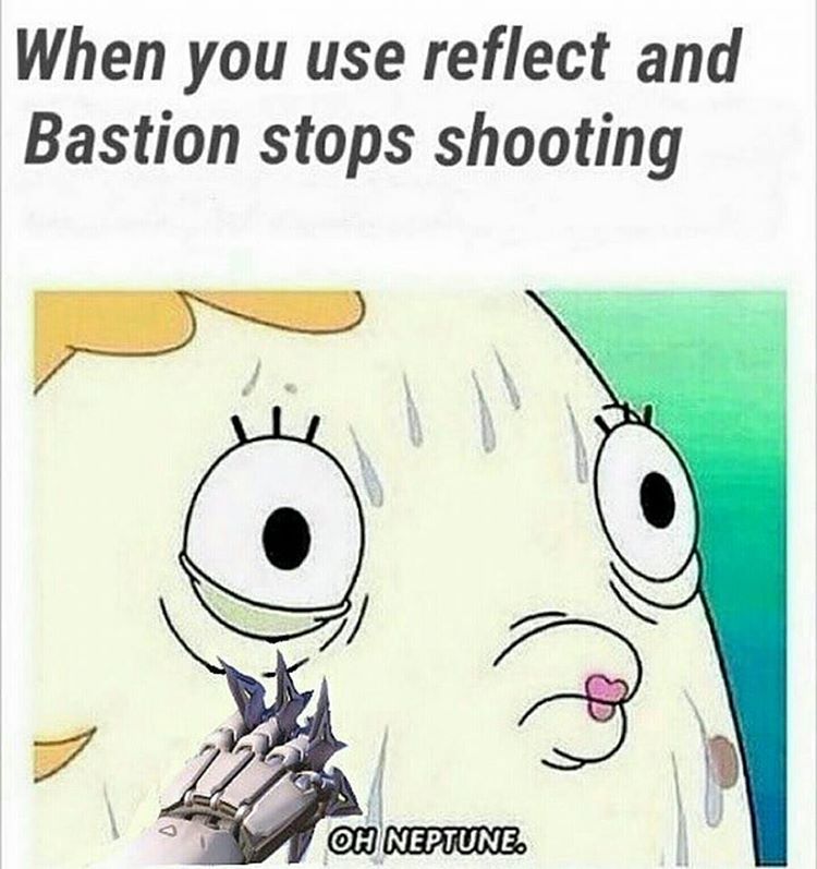 when you use reflect and Bastion stops shooting